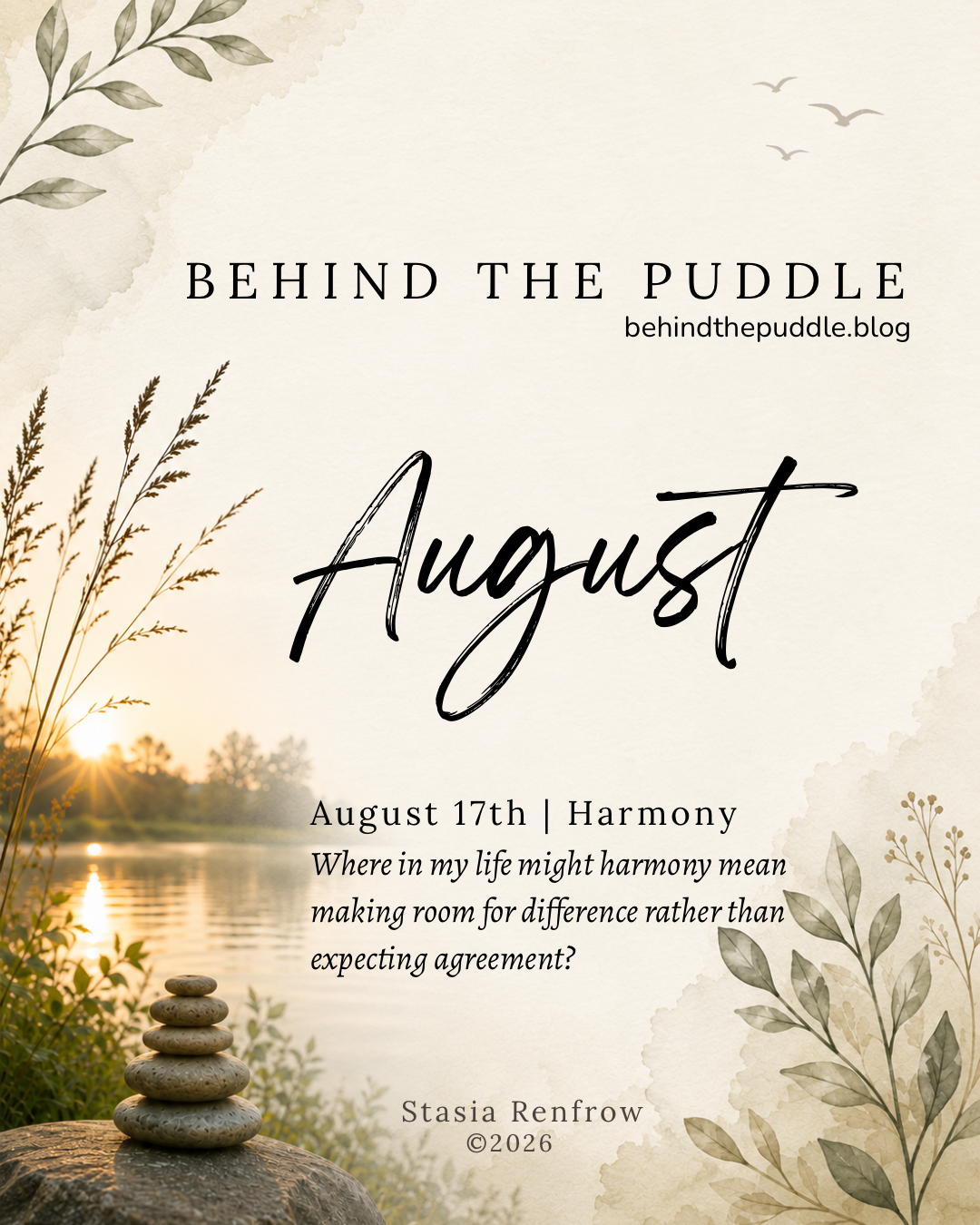 Behind the Puddle | Harmony