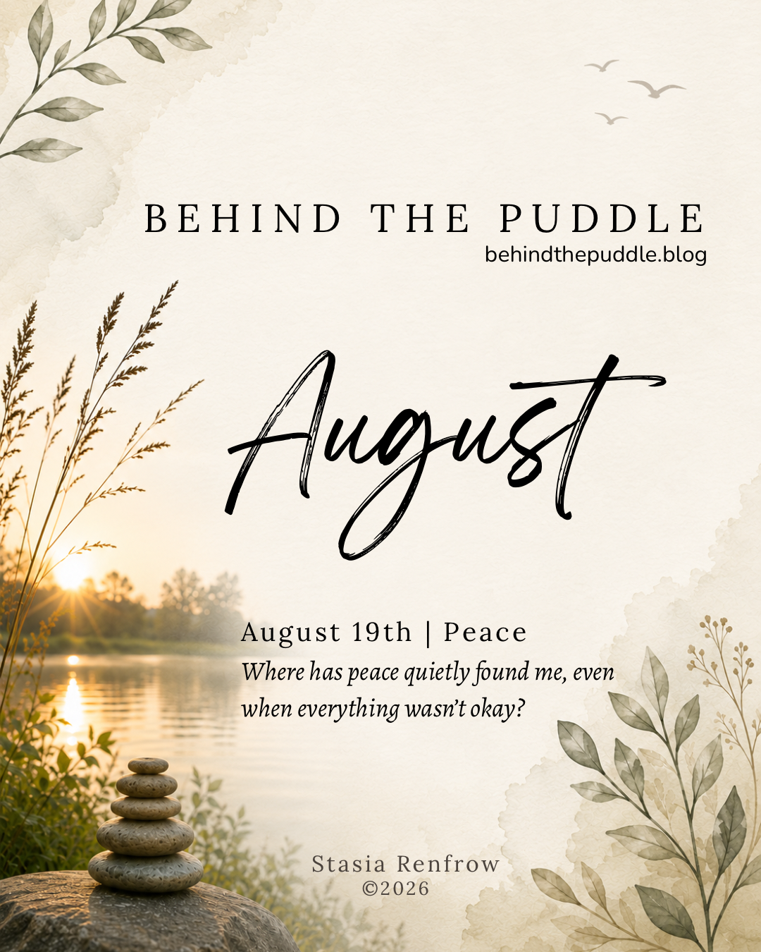 Behind the Puddle | Peace